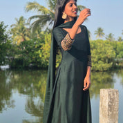 NR0097 - Rangoli Silk Kurta + Dupatta