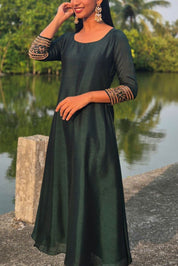 NR0097 - Rangoli Silk Kurta + Dupatta