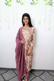 NR0033 - Tissue Silk Kurta Set