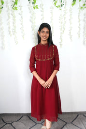 NR0009 - Kurti with Bead work