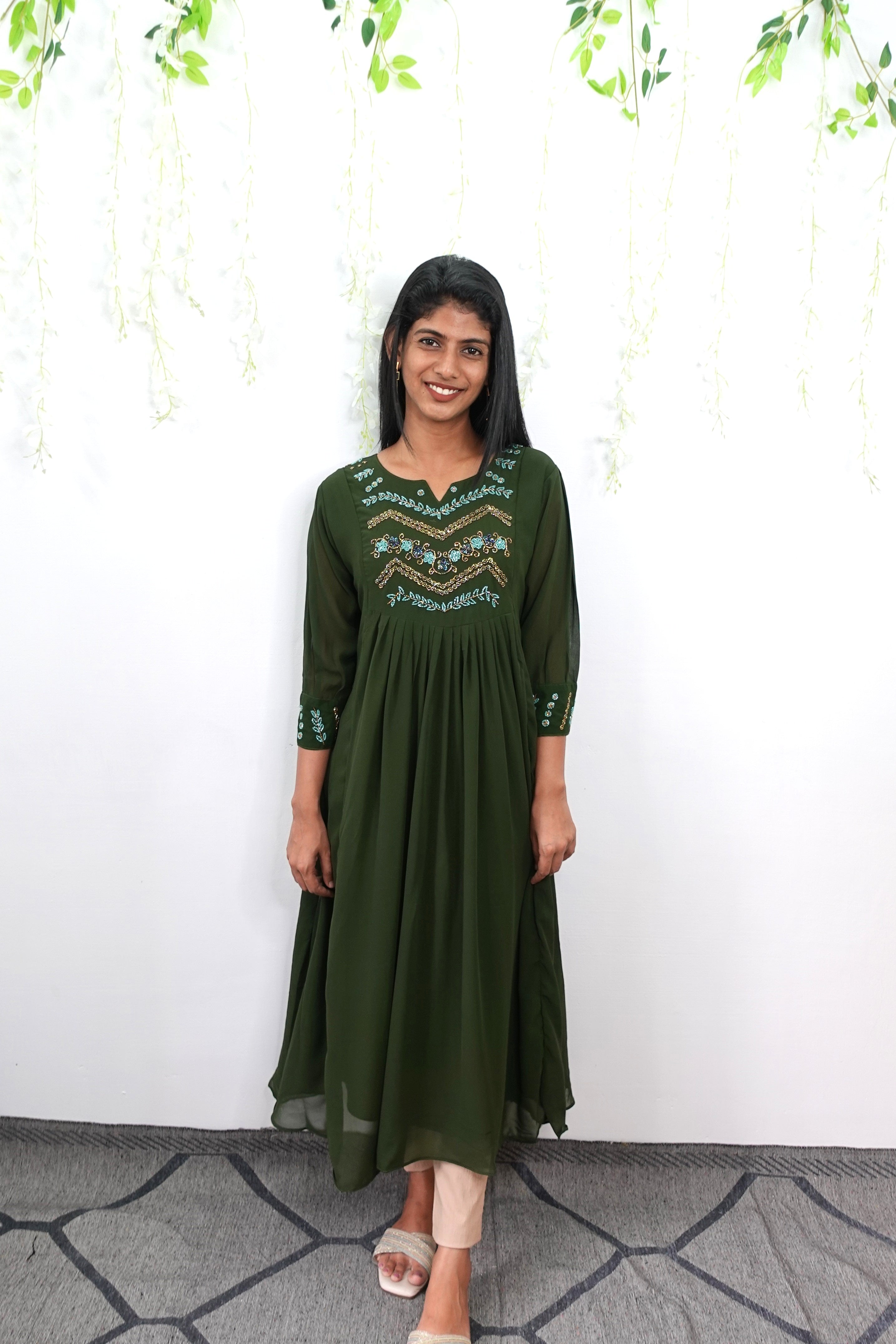 NR0012 - Kurta with Bead work