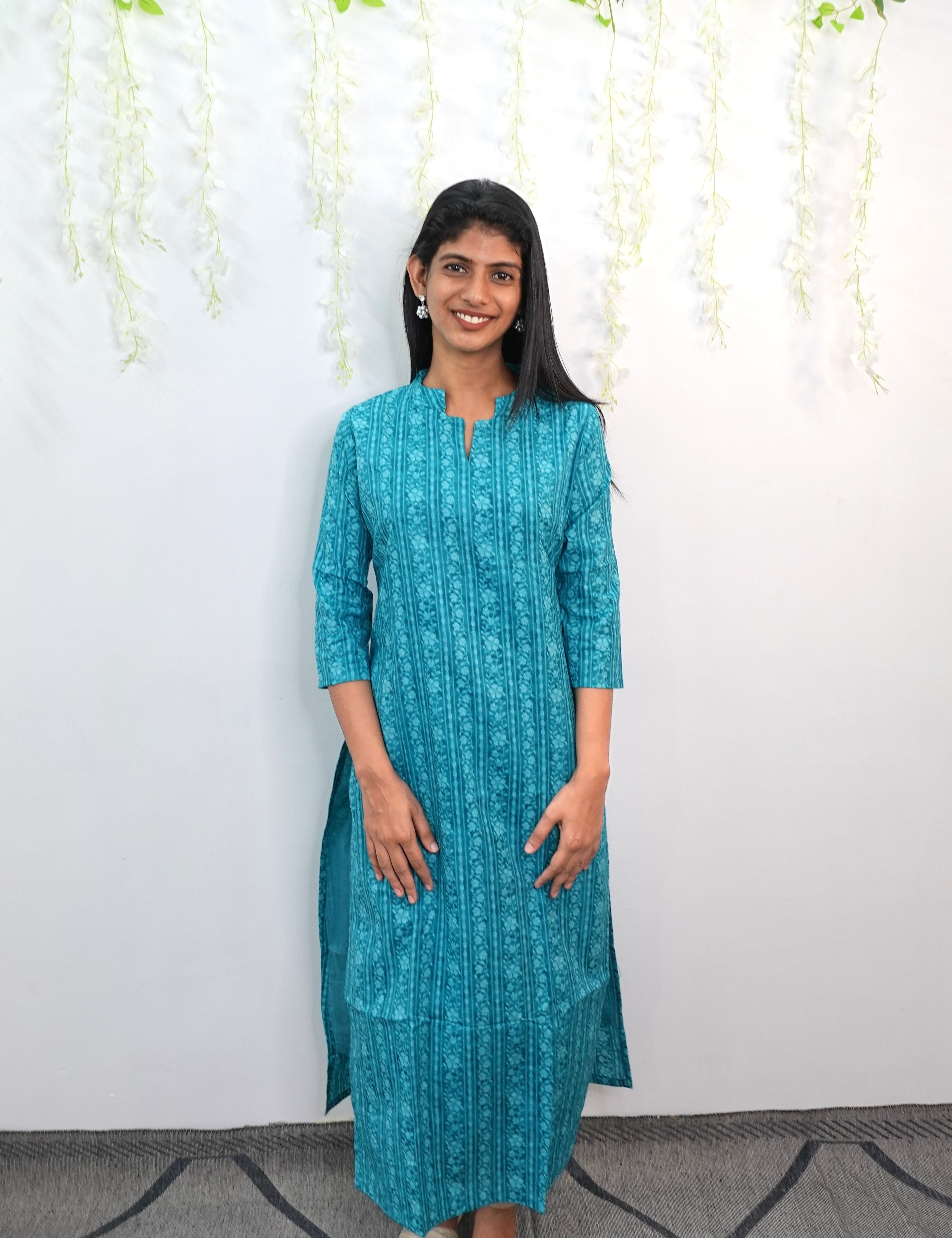 NR0022 - Cotton Straight Kurta