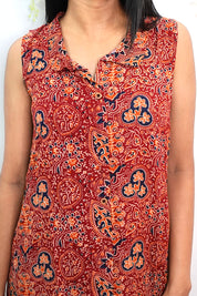 NR0027 - Rayon Printed Kurti