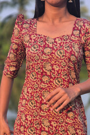 NR0145 - Kalamkari Co-Ord Set with Pocket