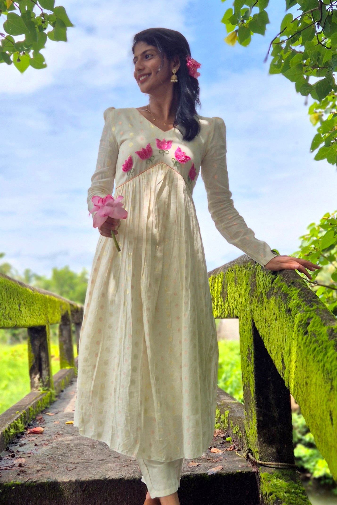 NR0188 - 'Kamala' - Onam Kurta