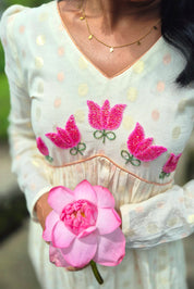 NR0188 - 'Kamala' - Onam Kurta