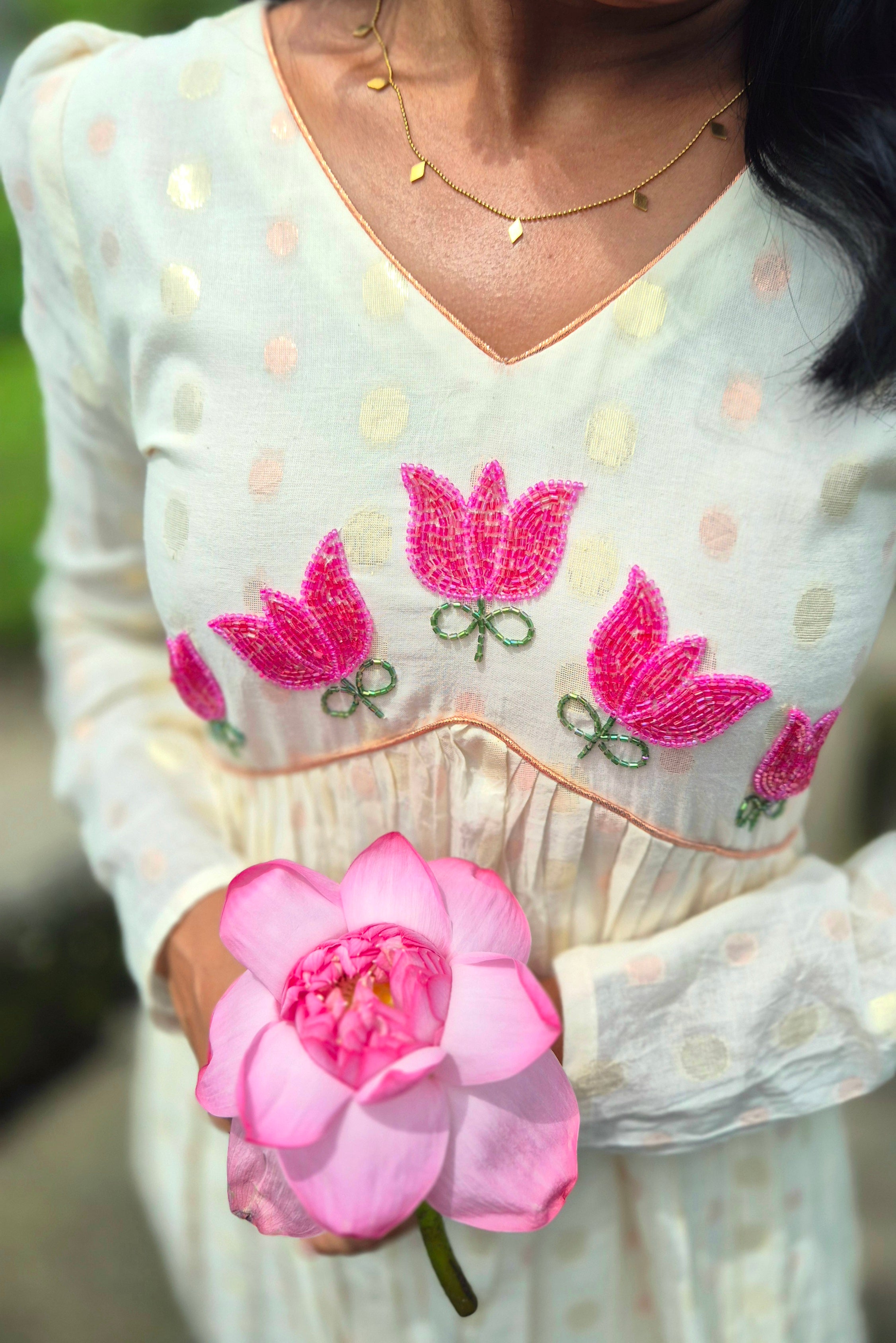 NR0188 - 'Kamala' - Onam Kurta