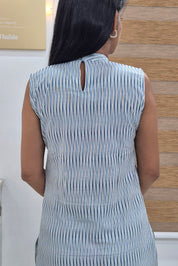 NR0212 - Halter Neck Co-Ord Set with Pocket