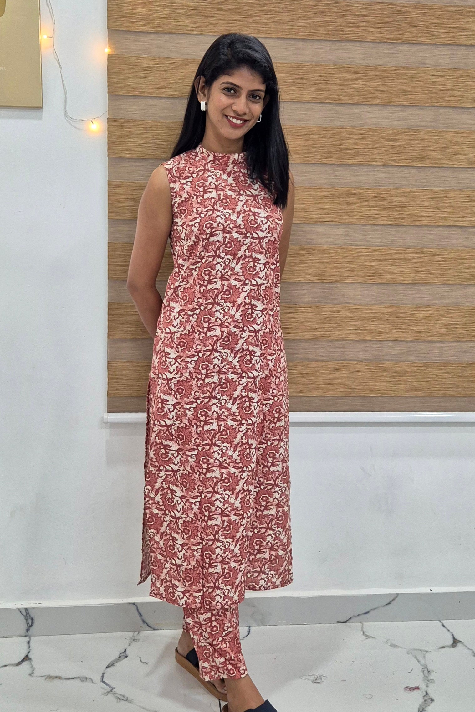 NR0209 - Halter Neck Co-Ord Set with Pocket