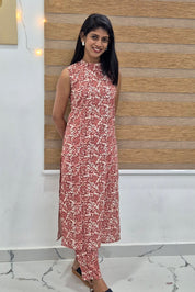NR0209 - Halter Neck Co-Ord Set with Pocket