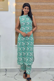 NR0193 - Halter Neck Co-Ord Set with Pocket