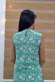 NR0193 - Halter Neck Co-Ord Set with Pocket