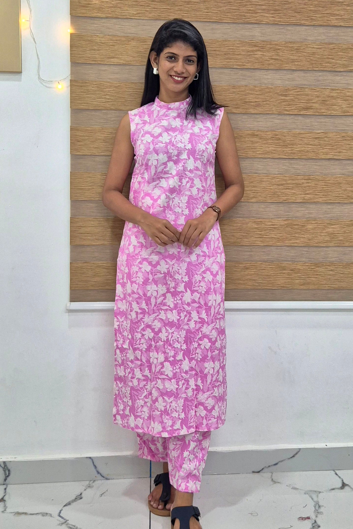 NR0195 - Halter Neck Co-Ord Set with Pocket