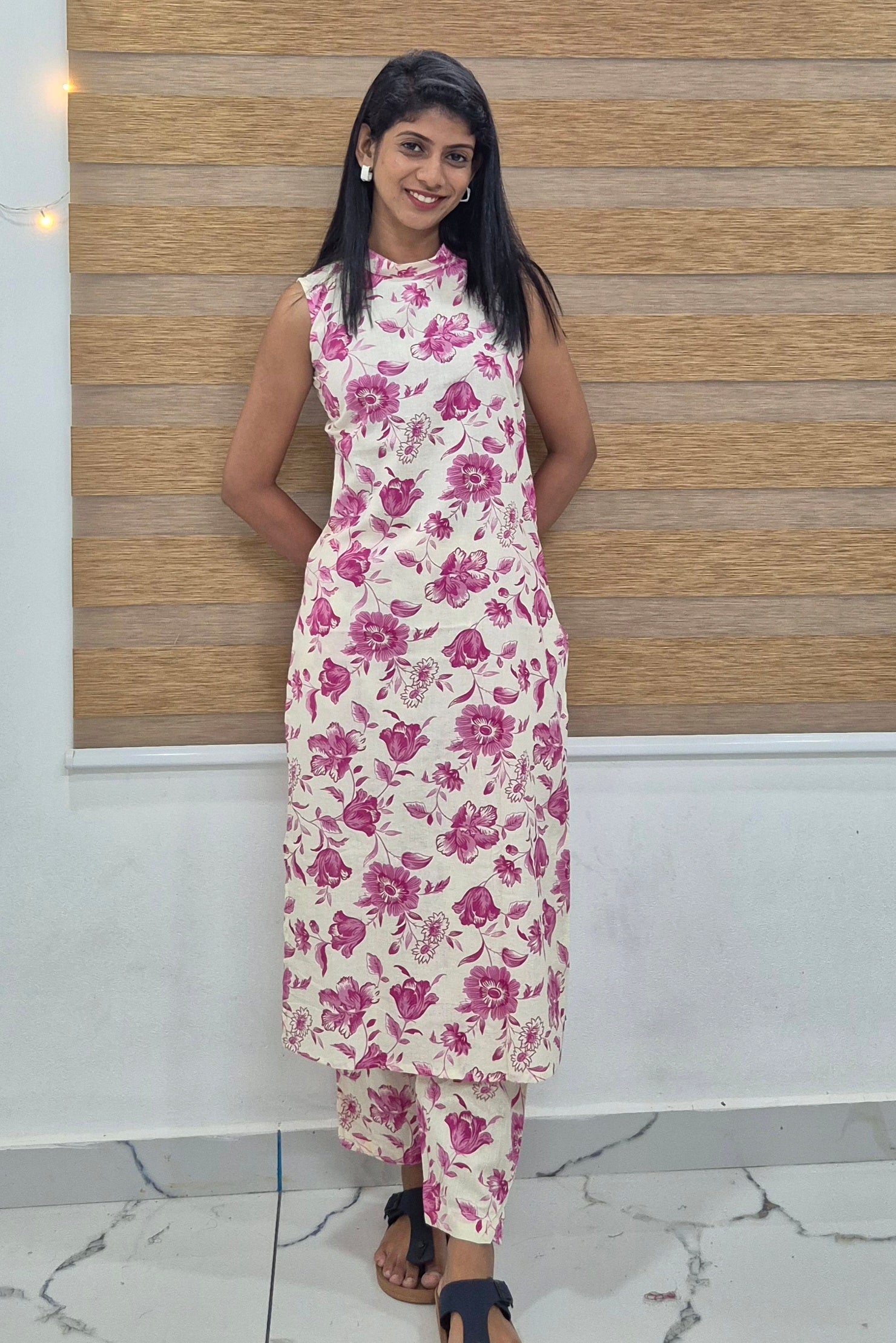 NR0197 - Halter Neck Co-Ord Set with Pocket