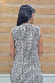 NR0204 - Halter Neck Co-Ord Set with Pocket
