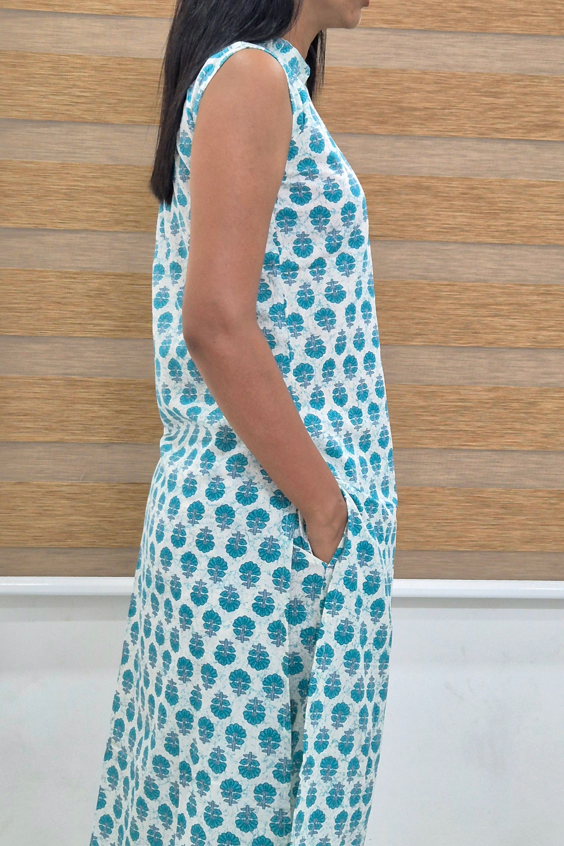 NR0198 - Halter Neck Co-Ord Set with Pocket
