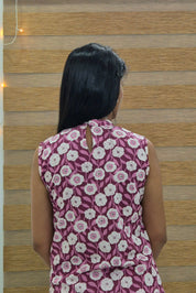 NR0202 - Halter Neck Co-Ord Set with Pocket
