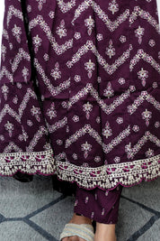 NR0031 - Anarkali Kurta-Pant Set