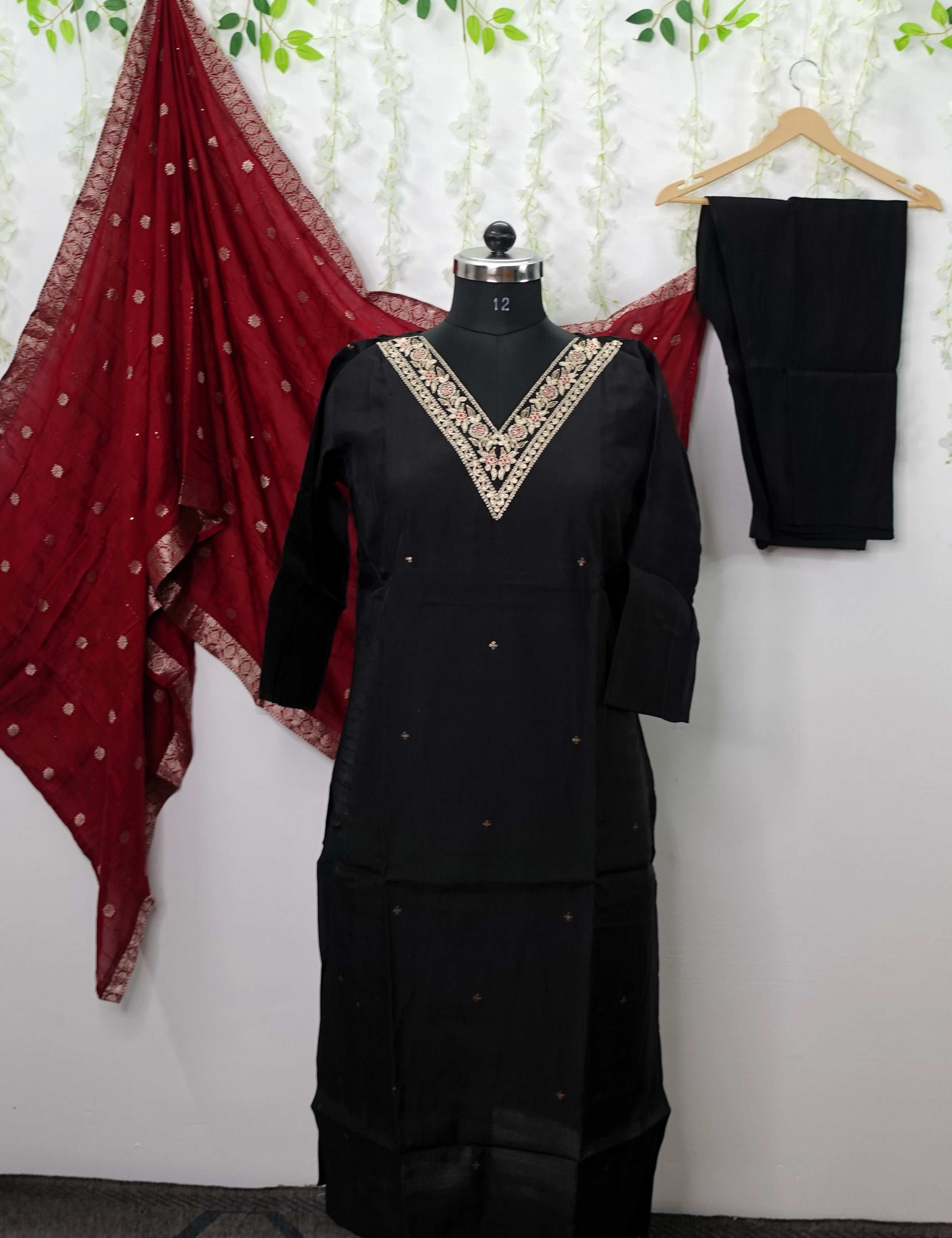 NR0007 - Roman Silk Kurta Set