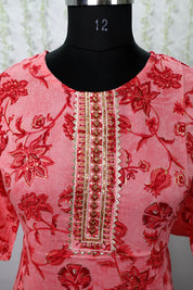 NR0063 - Rayon Kurta with Foil Print