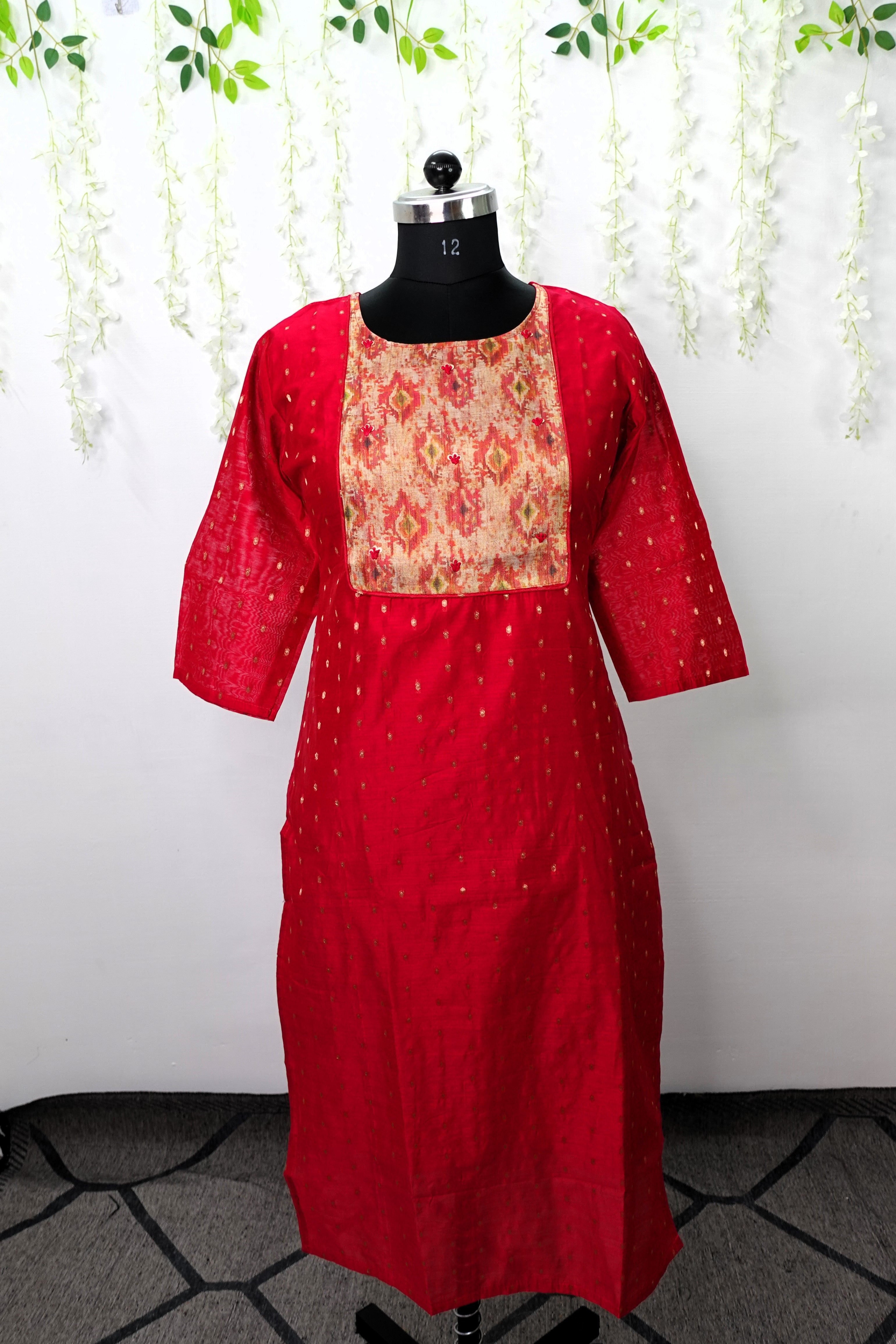 NR0003 - Silk blend Kurti