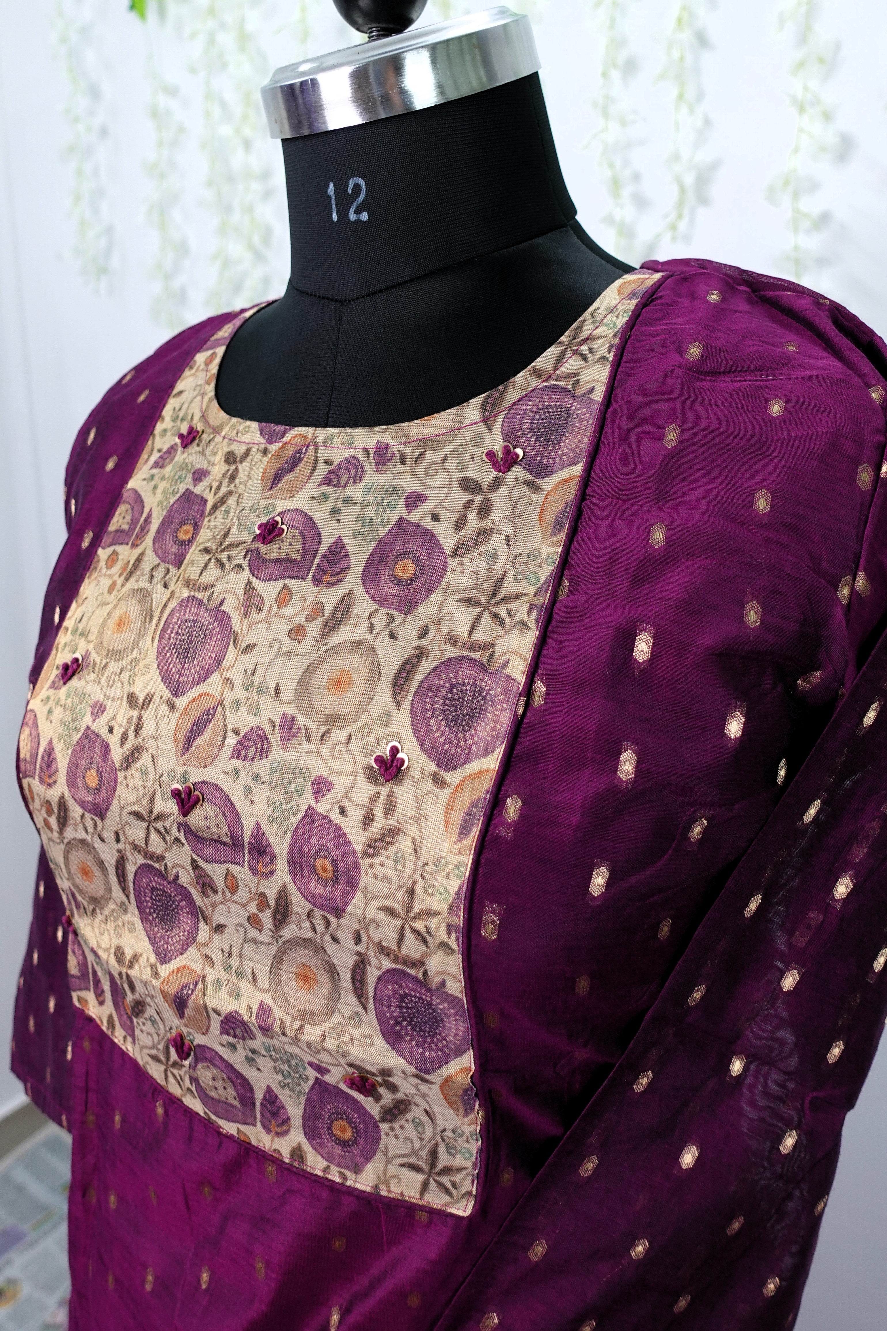 NR0003 - Silk blend Kurti