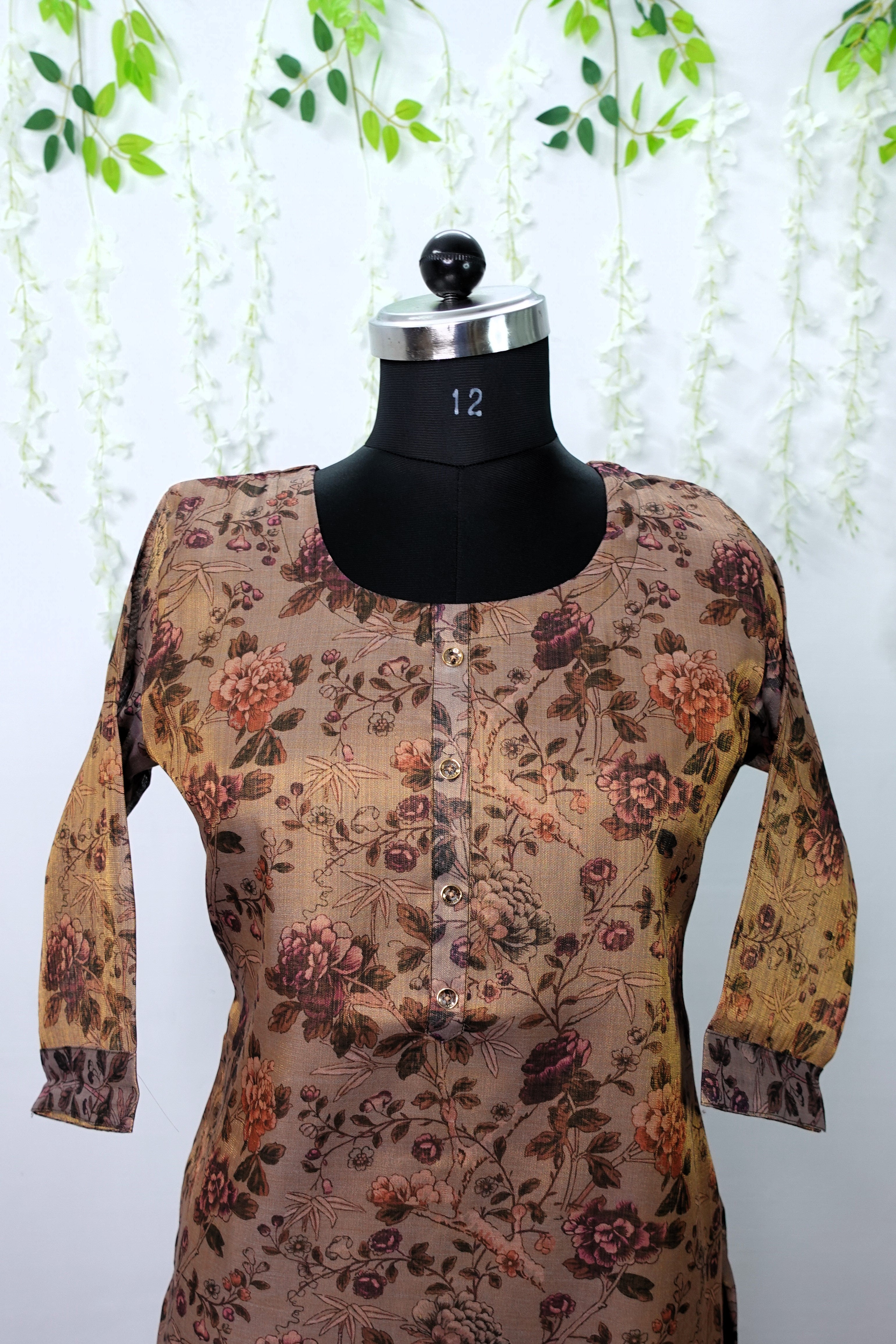 NR0076 - Tissue Silk Kurta