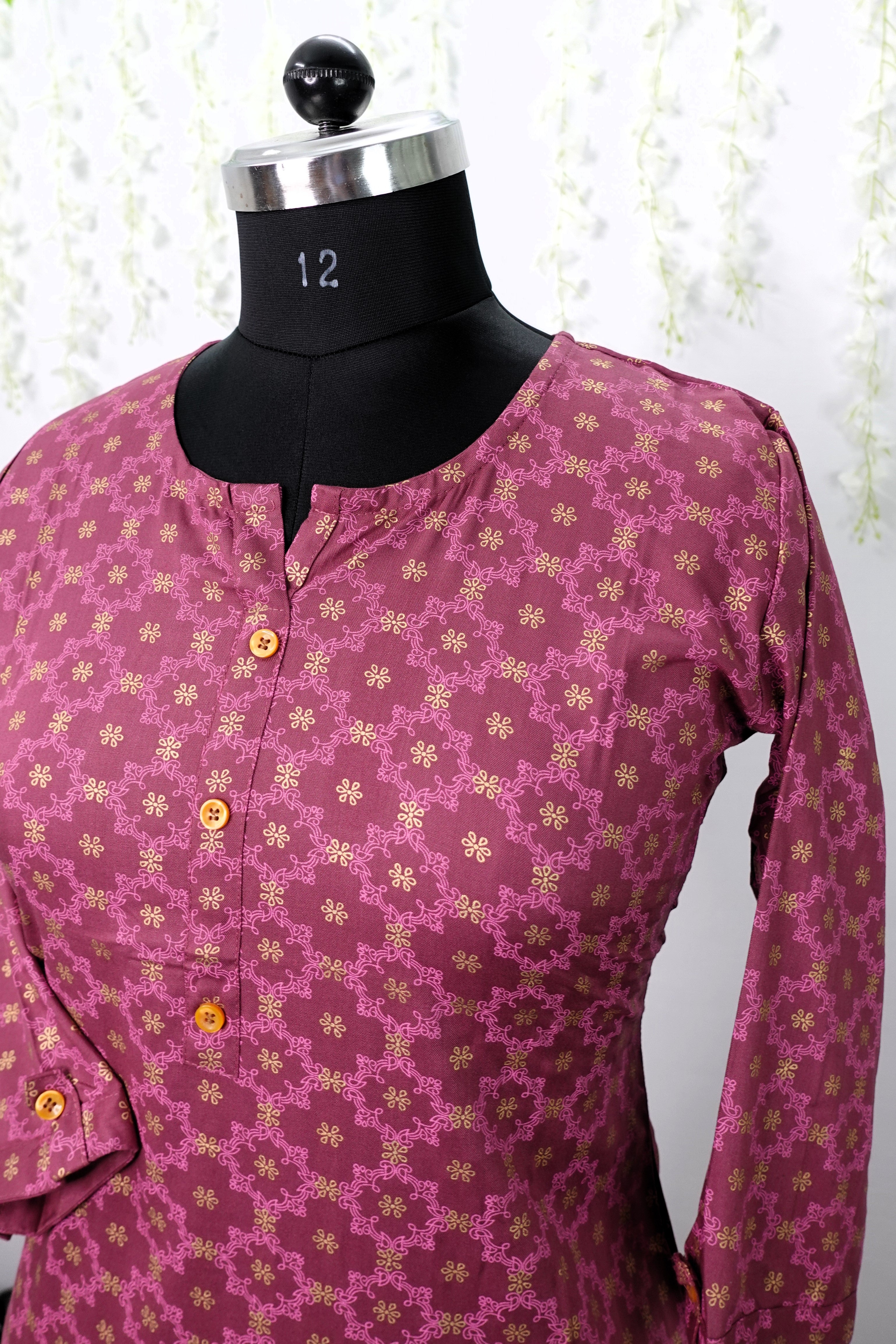 NR0044 - Rayon Kurta with Pocket