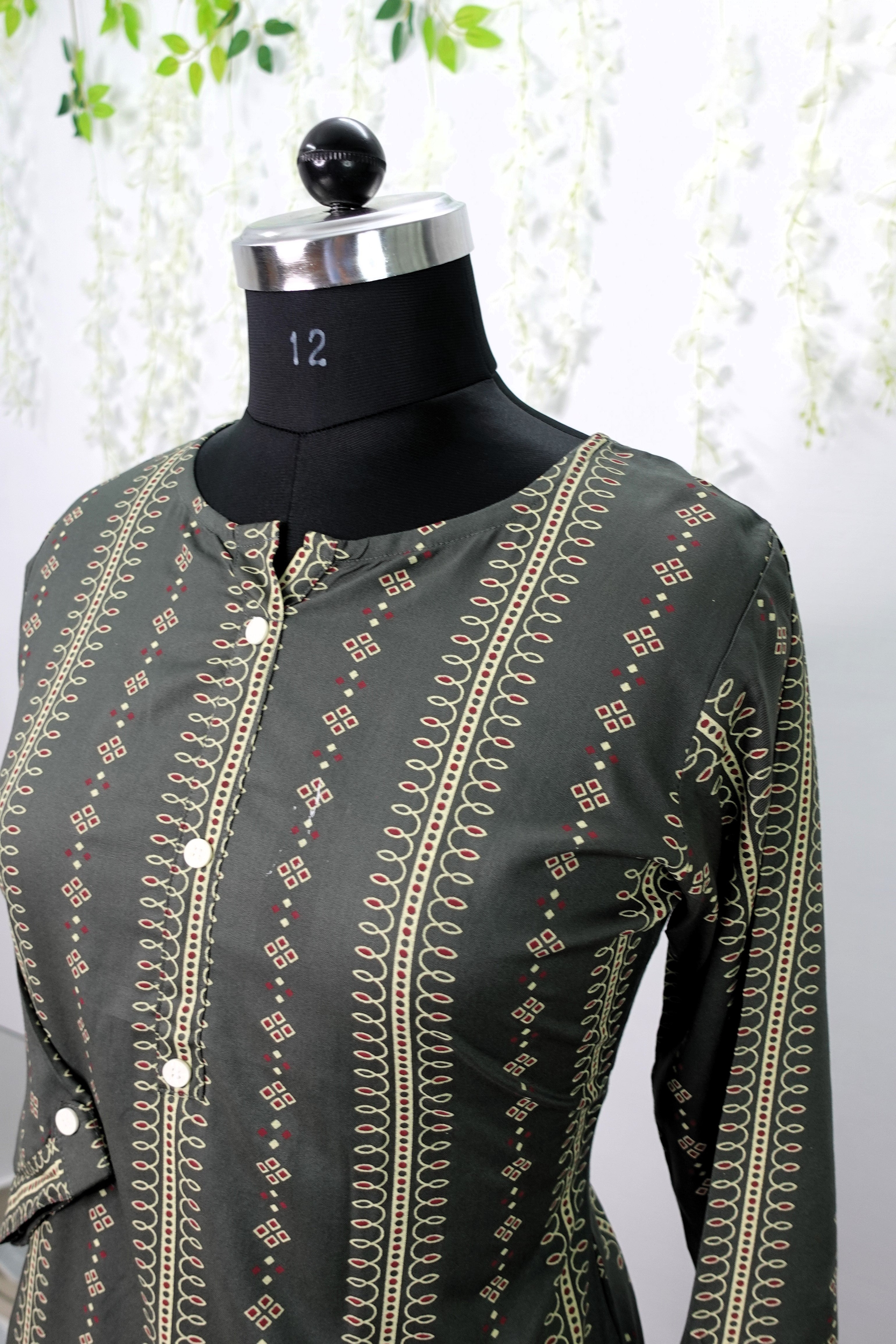 NR0045 - Rayon Kurta with Pocket