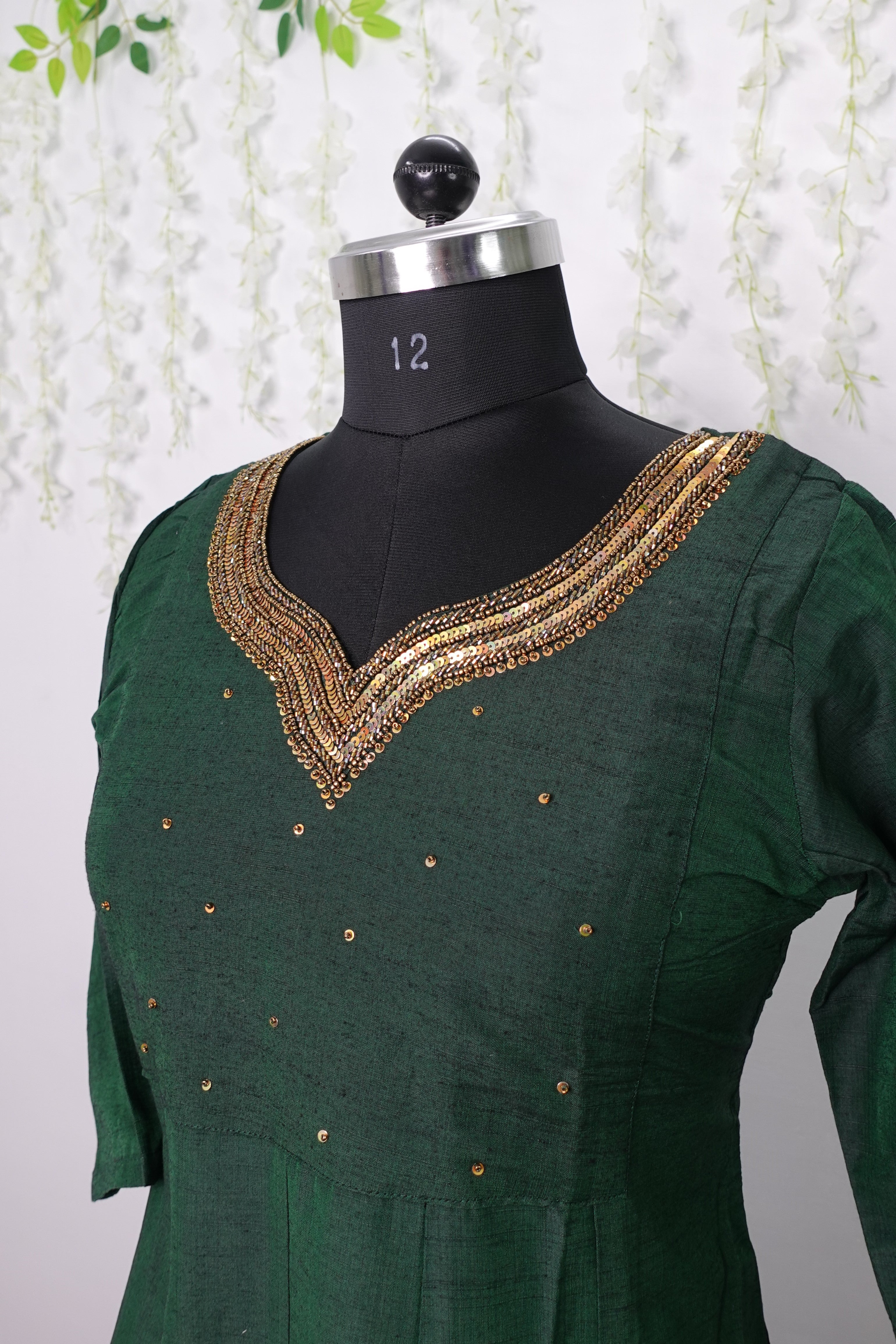 NR0014 - Anarkali Kurti with Bead work