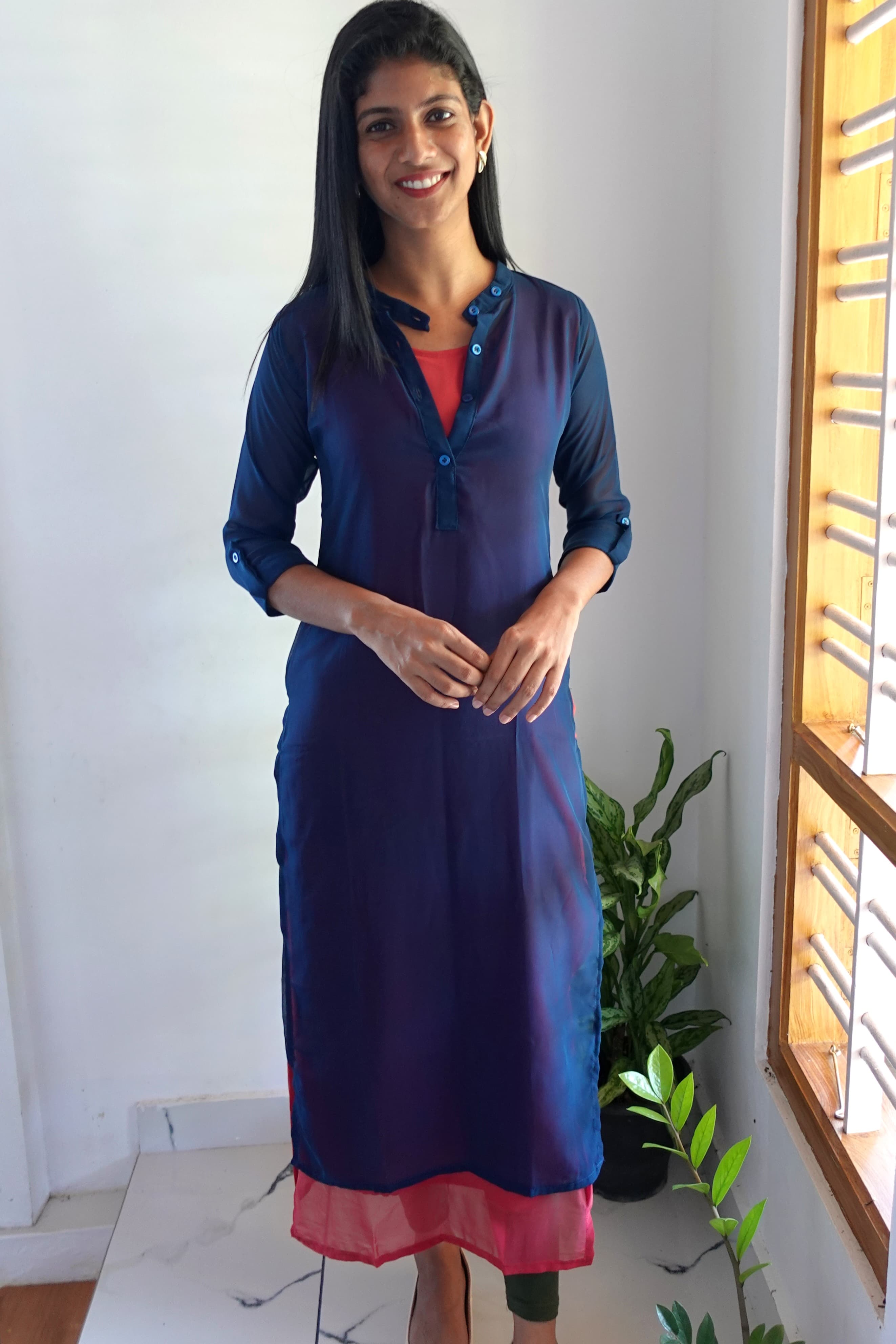 NR0128 - Nayantara Dora Movie Inspired Kurta