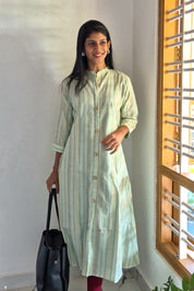 NR0029 - Premium Kantha Cotton kurta