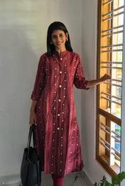 NR0029 - Premium Kantha Cotton kurta