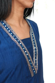 NR0017 - Kurta with Bead & Mirror work