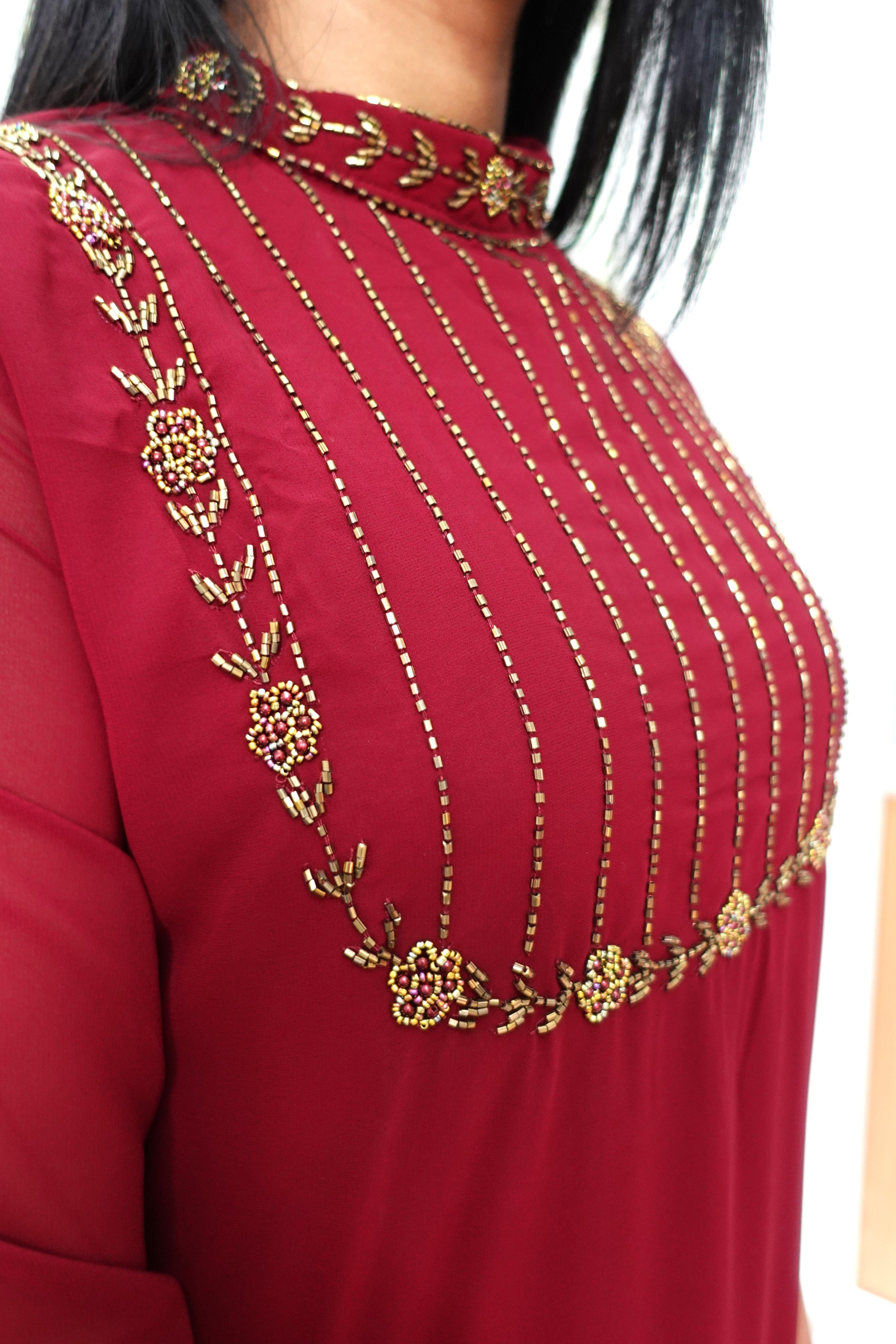 NR0009 - Kurti with Bead work