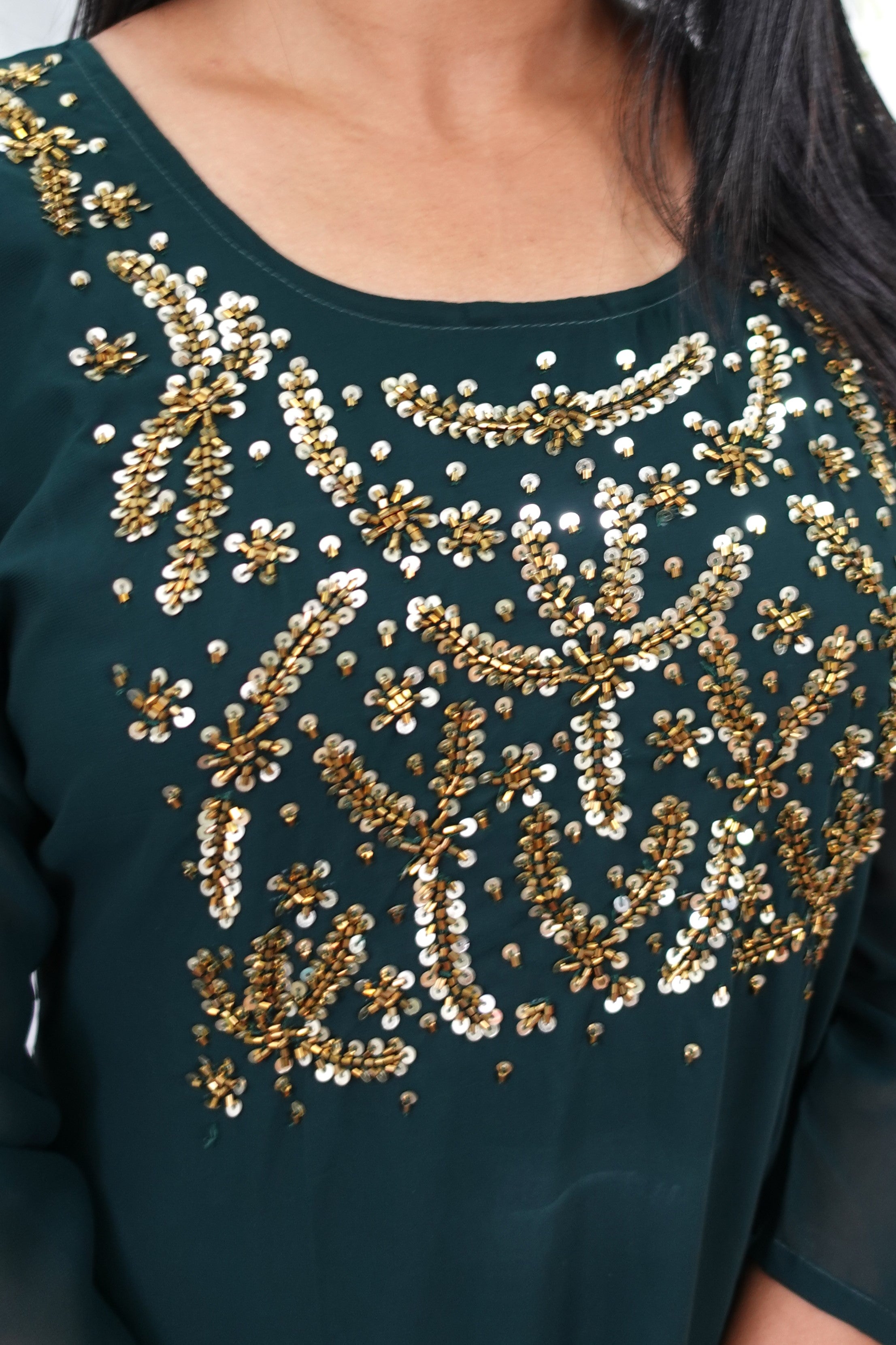 NR0011 - Kurti with Bead work