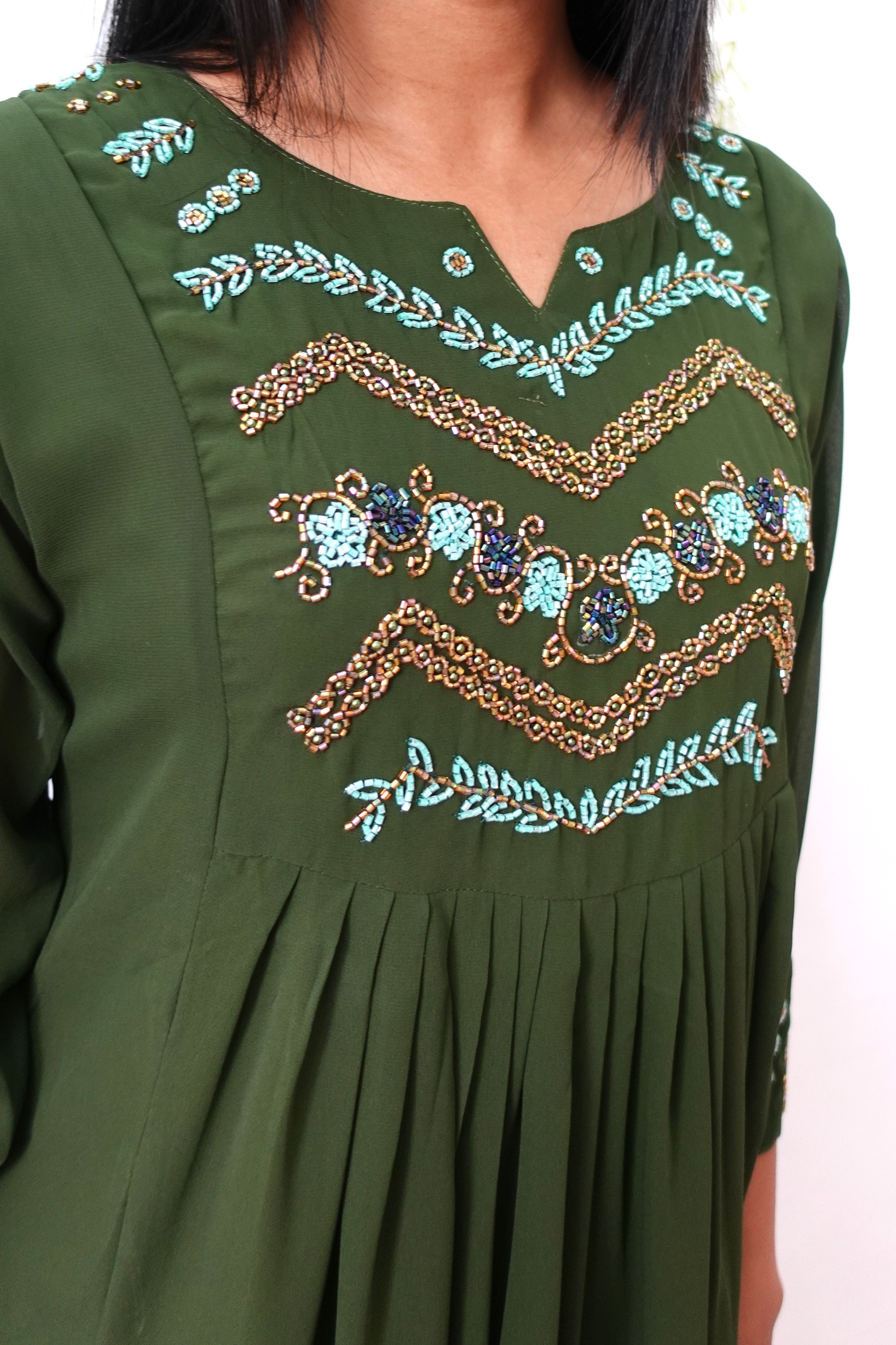 NR0012 - Kurta with Bead work