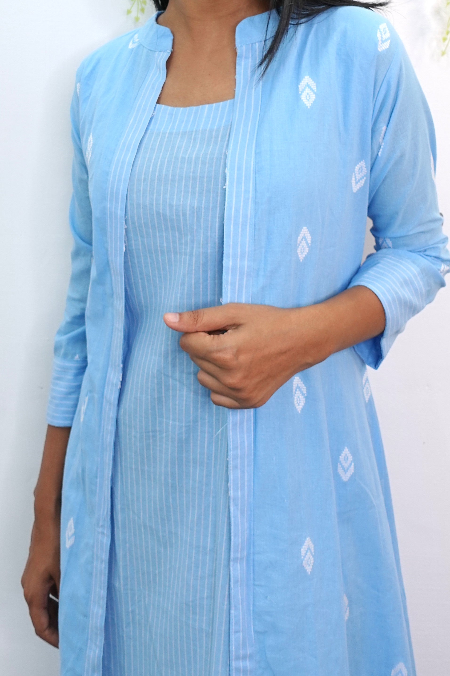 NR0025 - Kurti Dress with Overcoat