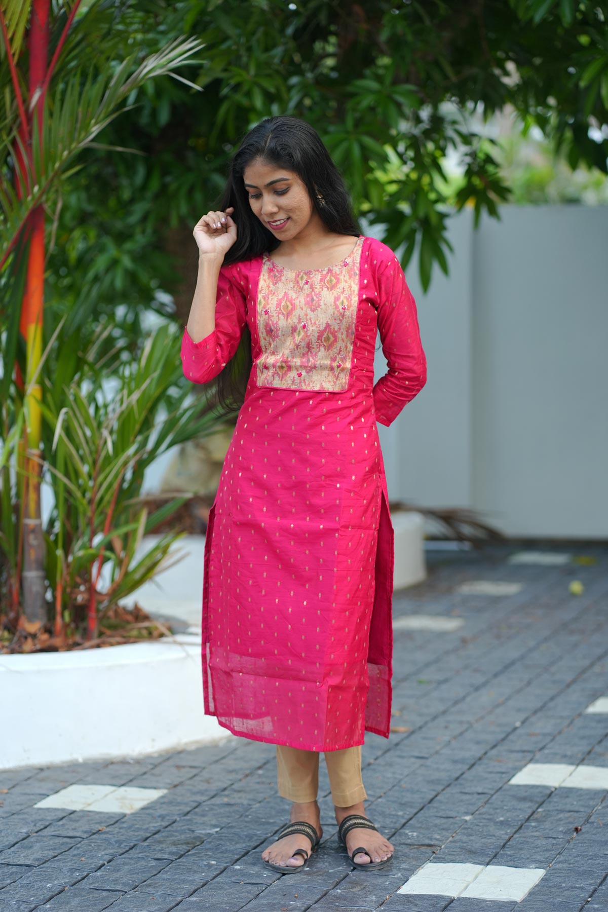 NR0003 - Silk blend Kurti