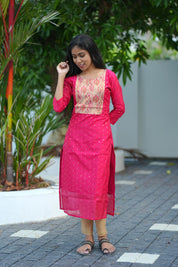 NR0003 - Silk blend Kurti